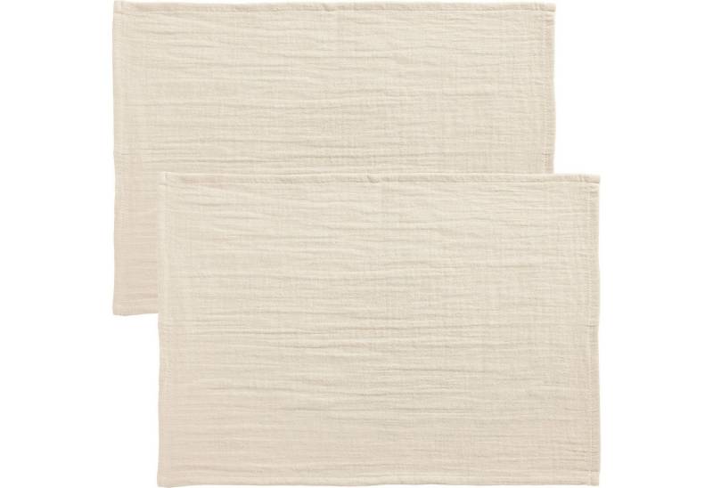 Erwin Müller Platzset Tischset "Arona" 2er-Pack, Musselin Uni von Erwin Müller