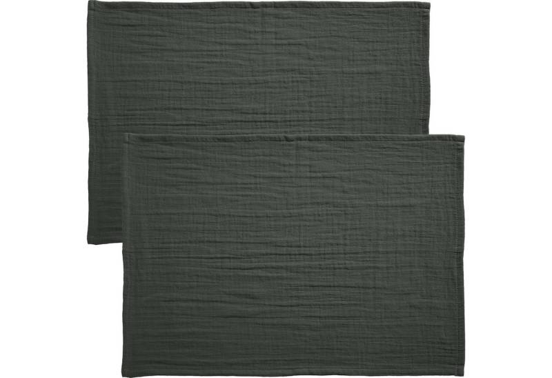 Erwin Müller Platzset Tischset "Arona" 2er-Pack, Musselin Uni von Erwin Müller
