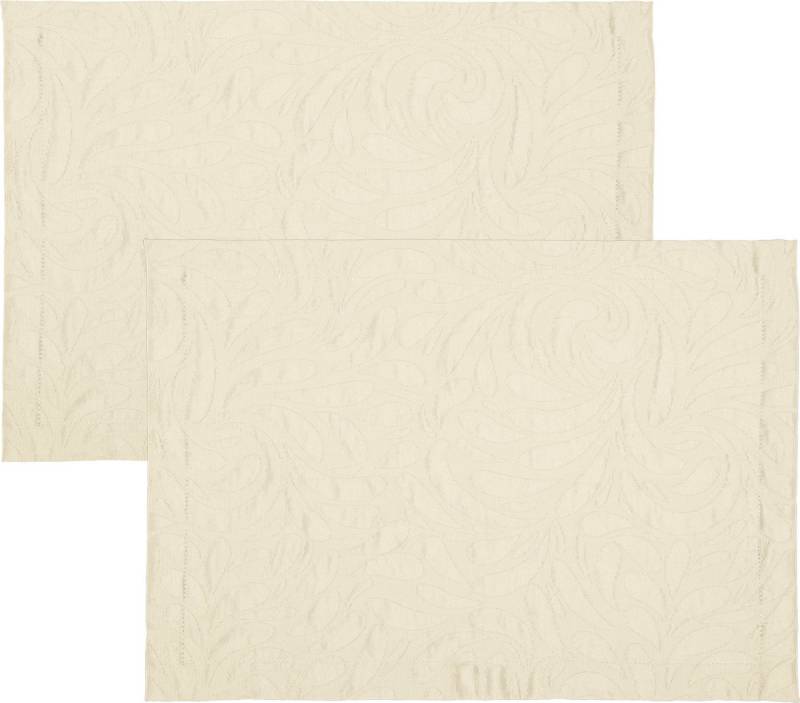 Erwin Müller Platzset Tischset "Cadiz" 2er-Pack, bügelfrei Uni von Erwin Müller