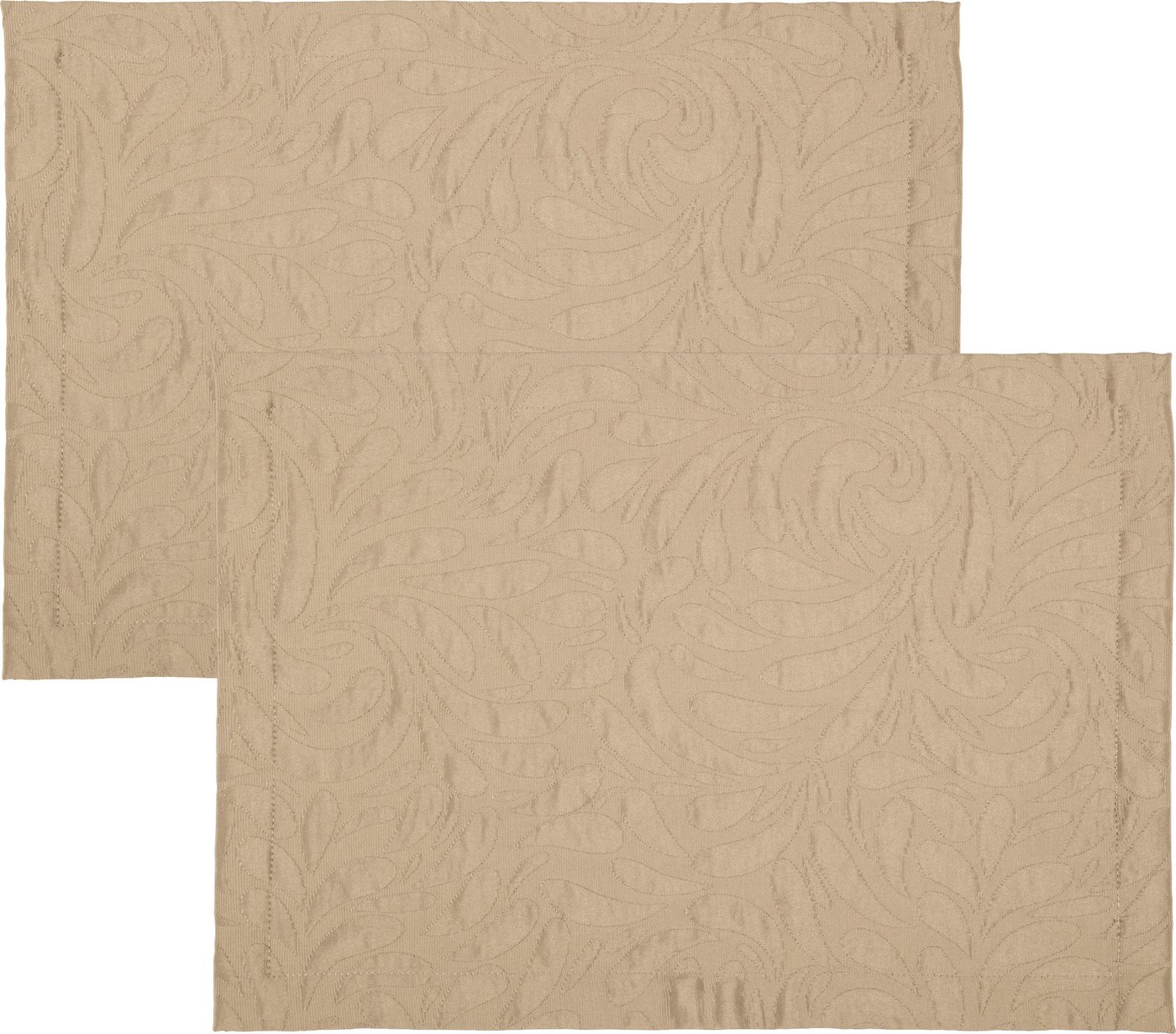 Erwin Müller Platzset Tischset "Cadiz" 2er-Pack, bügelfrei Uni von Erwin Müller