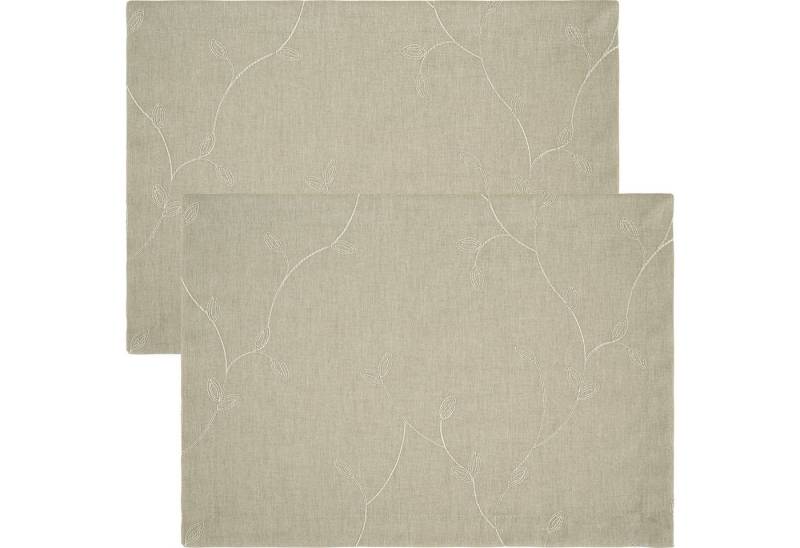 Erwin Müller Platzset Tischset "Girona" 2er-Pack, Ranke von Erwin Müller