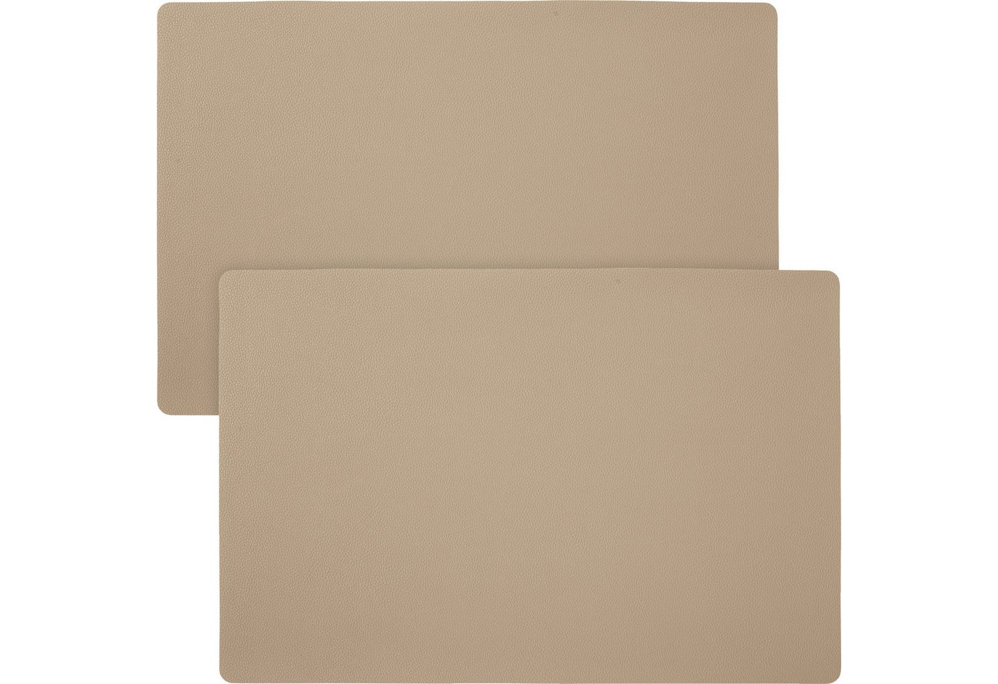 Erwin Müller Platzset Tischset "Lagoa" 2er-Pack, Uni von Erwin Müller