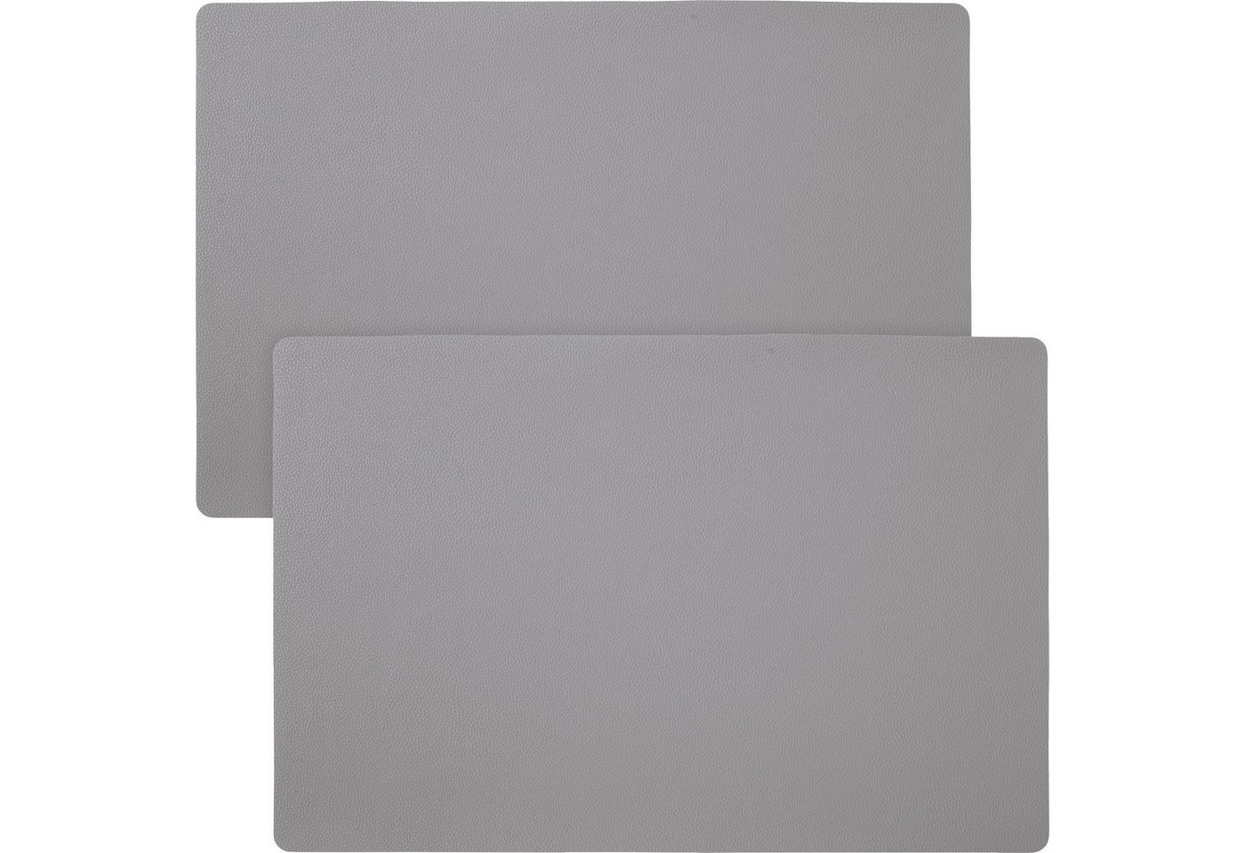 Erwin Müller Platzset Tischset "Lagoa" 2er-Pack, Uni von Erwin Müller