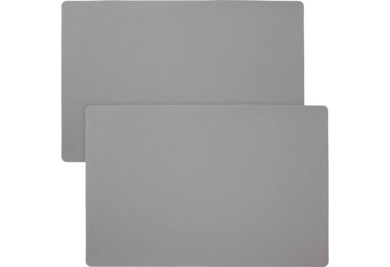 Erwin Müller Platzset Tischset "Lagoa" 2er-Pack, Uni von Erwin Müller