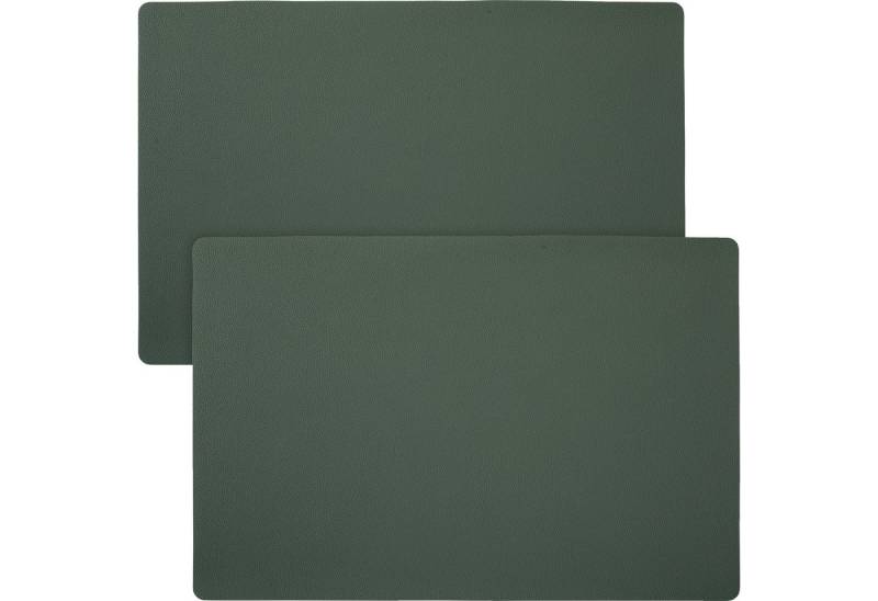 Erwin Müller Platzset Tischset "Lagoa" im 2er-Pack, (2-St), Uni von Erwin Müller