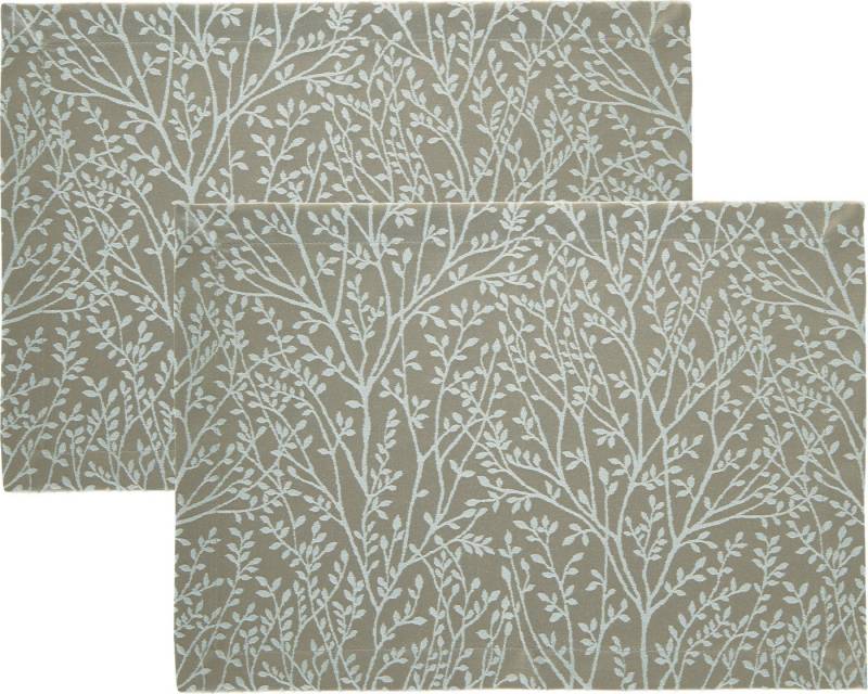 Erwin Müller Platzset Tischset "Malaga" 2er-Pack, fleckabweisend Ranke von Erwin Müller