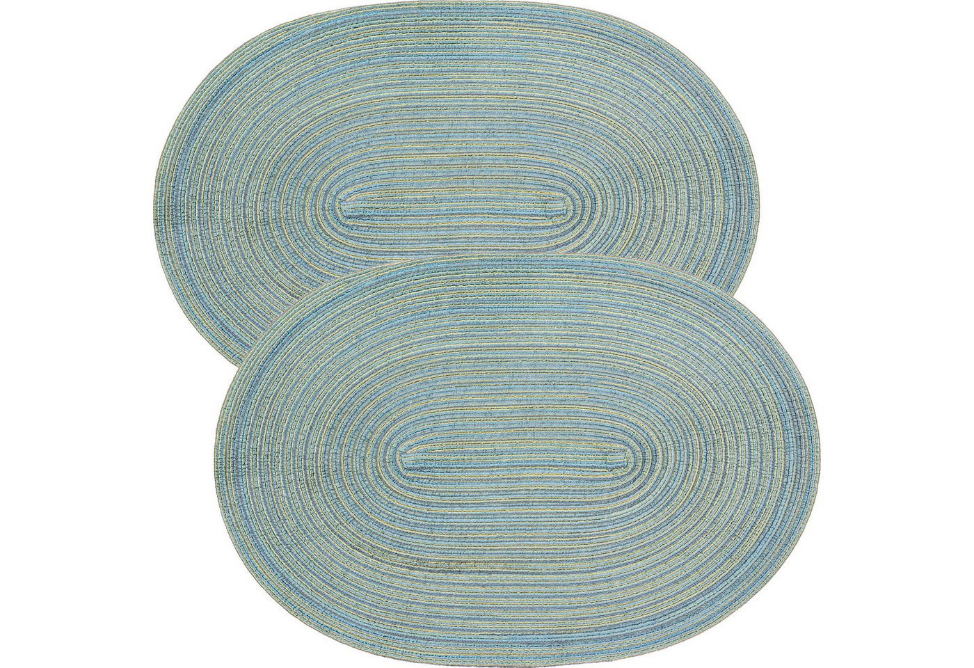 Erwin Müller Platzset Tischset "Silves" 2er-Pack, Uni von Erwin Müller