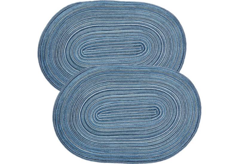 Erwin Müller Platzset Tischset "Silves" 2er-Pack, Uni von Erwin Müller