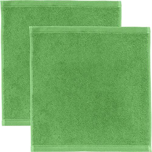 Erwin Müller Seiftuch 2er-Pack, Serie Heidenheim 100% Baumwolle -grün Größe 30x30 cm - schnell trocknend und extra saugstark, kuschelweich, voluminöse Spitzenqualität Erwin Müller Seiftuch 2er-Pack, Serie Heidenheim 100% Baumwolle -grün Größe 30x30 cm - schnell trocknend und extra saugstark, kuschelweich, voluminöse Spitzenqualität von Erwin Müller