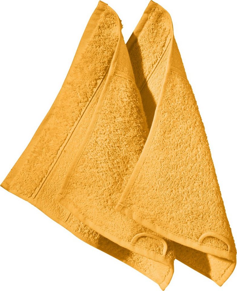 Erwin Müller Seiftuch Seiftuch "Karlsruhe" 2er-Pack, Frottier (2-St), Walk-Frottier Uni von Erwin Müller
