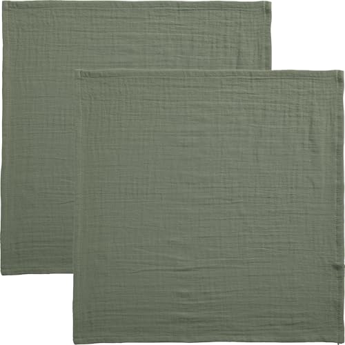 Erwin Müller Serviette Arona 2er-Pack Musselin Salbei Größe 40x40 cm Erwin Müller Serviette Arona 2er-Pack Musselin Salbei Größe 40x40 cm von Erwin Müller