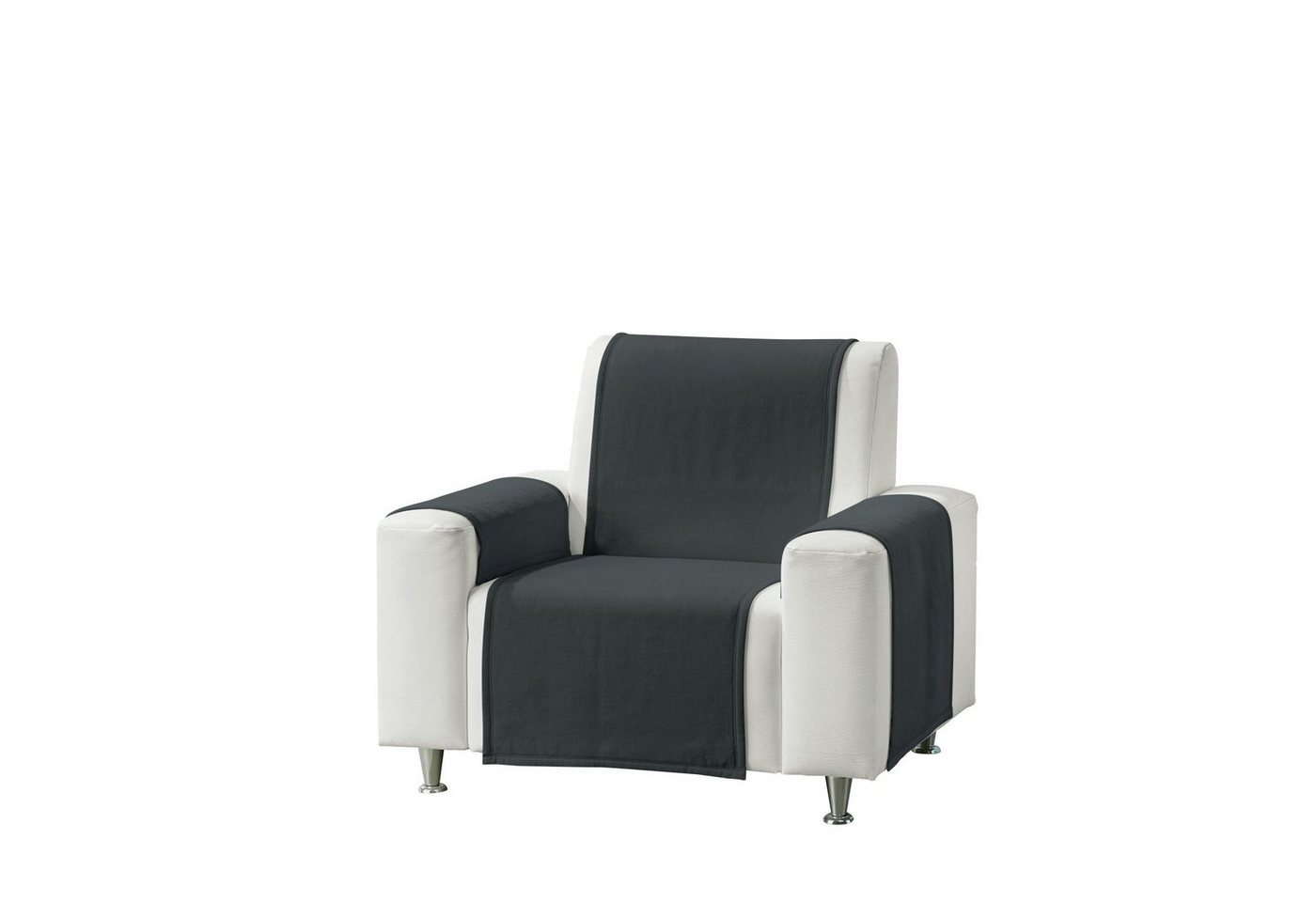 Erwin Müller Sofaläufer Sessel- und Sofaschoner-Set "Triest" 3-teilig, Baumwollmischung Uni Erwin Müller Sofaläufer Sessel- und Sofaschoner-Set "Triest" 3-teilig, Baumwollmischung Uni von Erwin Müller