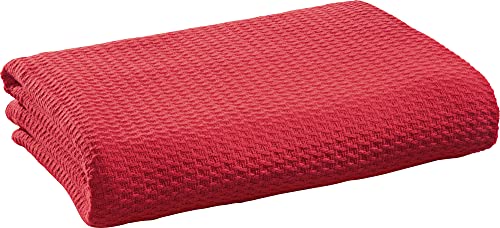 Erwin Müller Sommerdecke, Baumwolldecke rot Größe 220x240 cm - luftig-leicht, weiche Qualität, sehr angenehm - 100% Baumwolle Erwin Müller Sommerdecke, Baumwolldecke rot Größe 220x240 cm - luftig-leicht, weiche Qualität, sehr angenehm - 100% Baumwolle von Erwin Müller