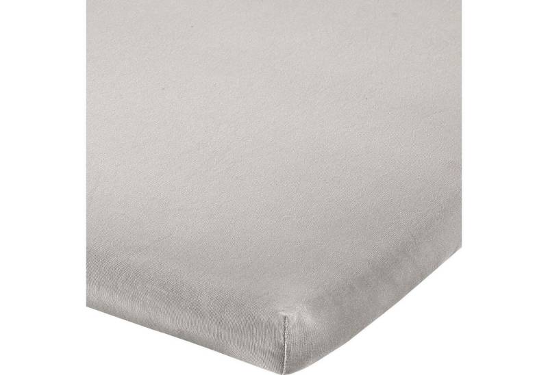 Erwin Müller Spannbettlaken Bio Topper-Spannbettlaken "Bayreuth", Jersey, Gummizug: Rundumgummi, (1 Stück), Multi-Stretch-Jersey Uni von Erwin Müller