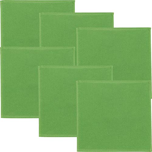 Erwin Müller Reinigungstuch, Putztuch, Putzlappen, Spültuch 6er-Pack grün Größe 25x25 cm - 100% Baumwolle, zum Spülen oder Staubwischen, robust und langlebig, mit Frottierseite Erwin Müller Reinigungstuch, Putztuch, Putzlappen, Spültuch 6er-Pack grün Größe 25x25 cm - 100% Baumwolle, zum Spülen oder Staubwischen, robust und langlebig, mit Frottierseite von Erwin Müller