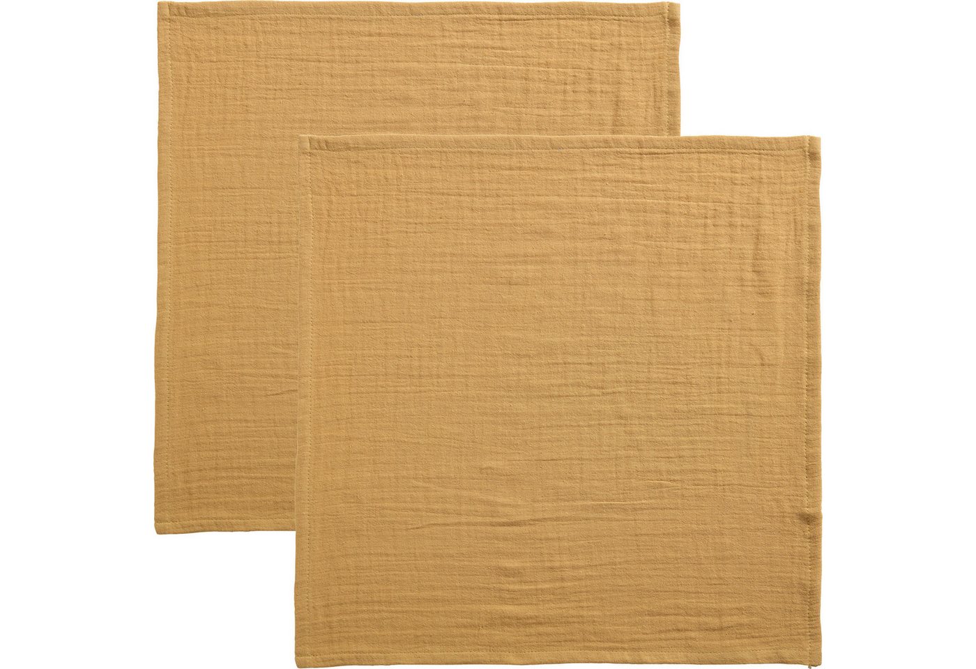 Erwin Müller Stoffserviette Serviette "Arona" 2er-Pack, Musselin Uni von Erwin Müller