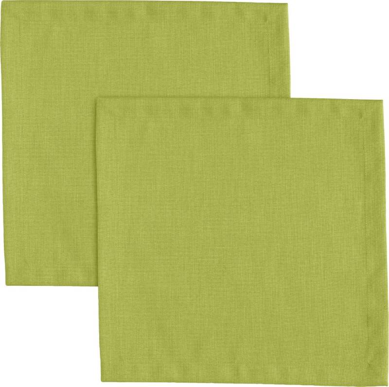 Erwin Müller Stoffserviette Serviette "Madrid" 2er-Pack, fleckabweisend Uni von Erwin Müller