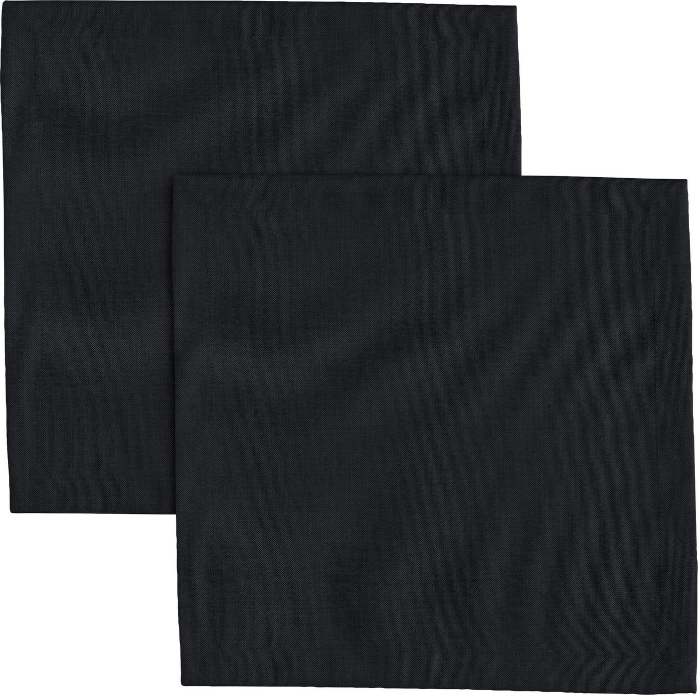 Erwin Müller Stoffserviette Serviette "Madrid" 2er-Pack, fleckabweisend Uni von Erwin Müller