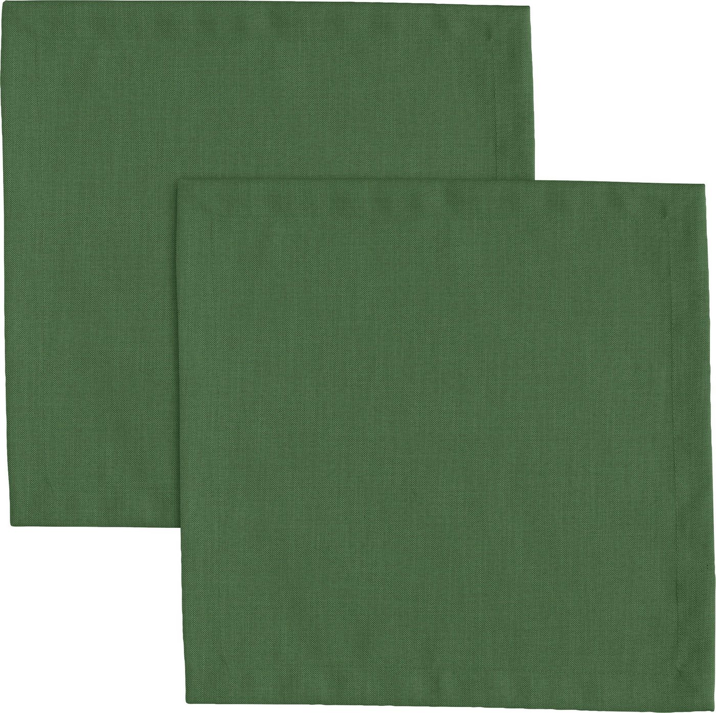 Erwin Müller Stoffserviette Serviette "Madrid" 2er-Pack, (2 St), fleckabweisend Uni von Erwin Müller