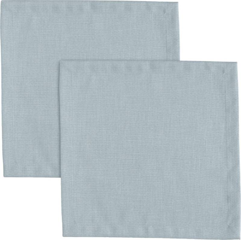 Erwin Müller Stoffserviette Serviette "Madrid" 2er-Pack, fleckabweisend Uni von Erwin Müller