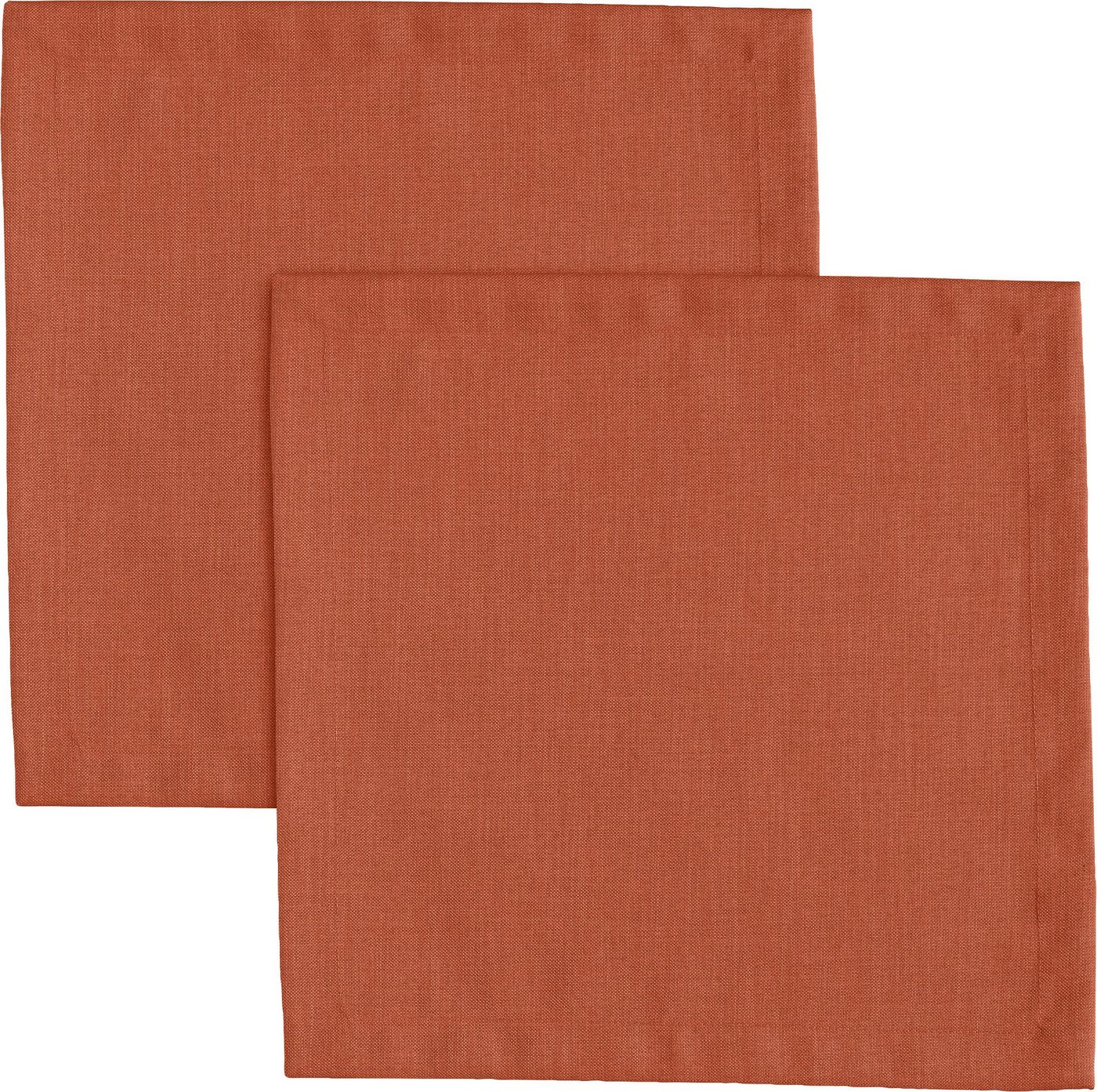 Erwin Müller Stoffserviette Serviette "Madrid" 2er-Pack, (2 St), fleckabweisend Uni von Erwin Müller