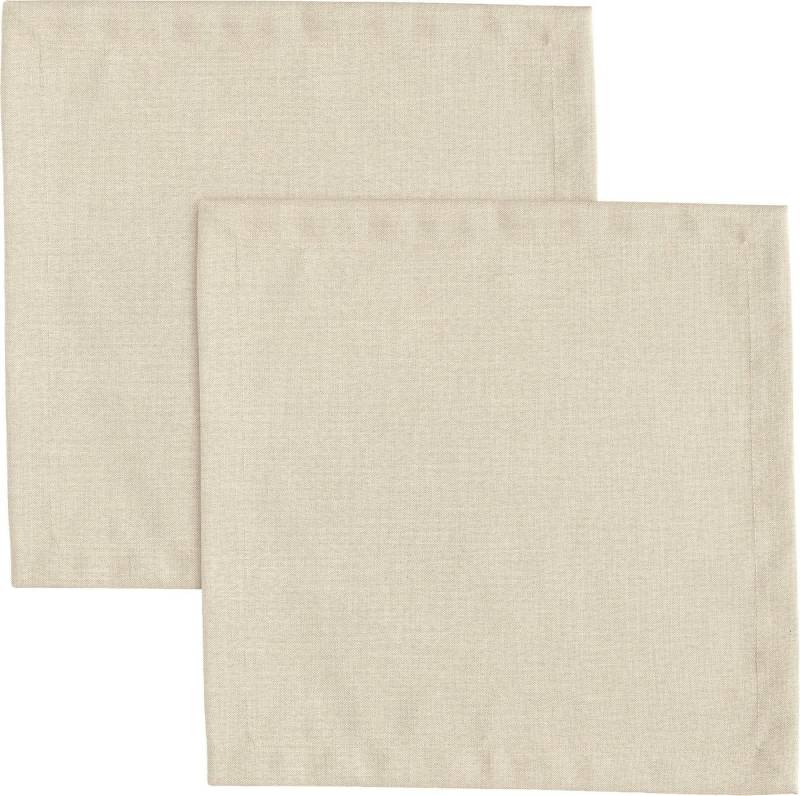 Erwin Müller Stoffserviette Serviette "Madrid" 2er-Pack, fleckabweisend Uni von Erwin Müller