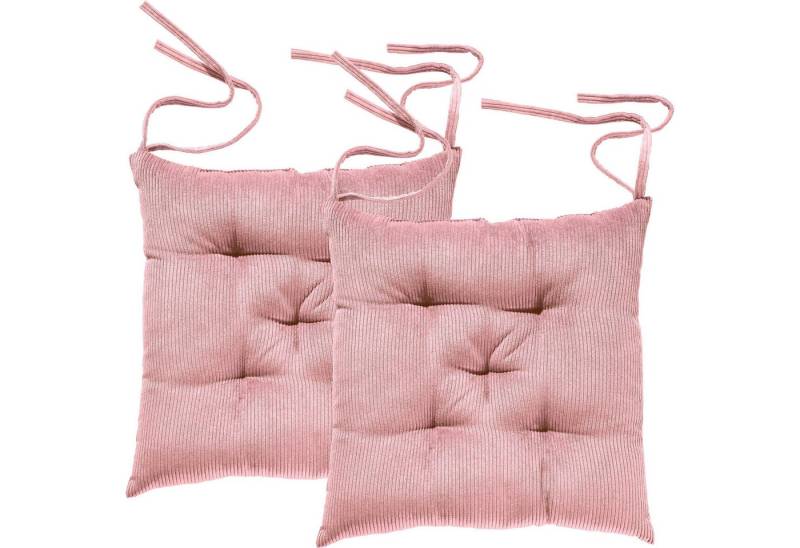 Erwin Müller Stuhlkissen Stuhlkissen "Glasgow" 2er-Pack, Uni Erwin Müller Stuhlkissen Stuhlkissen "Glasgow" 2er-Pack, Uni von Erwin Müller