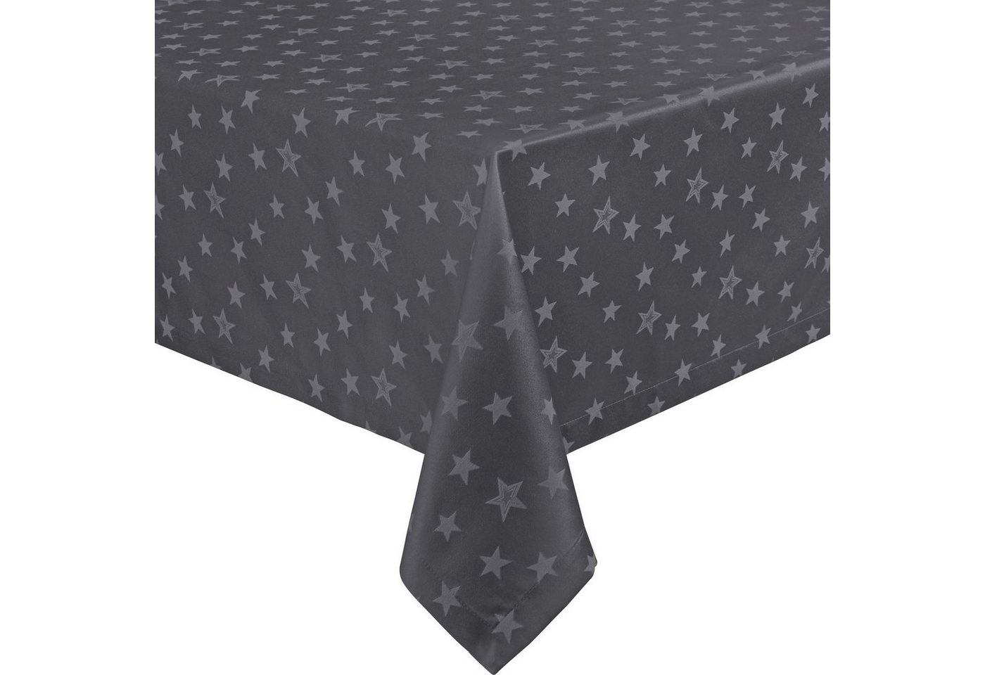 Erwin Müller Tischdecke Tischdecke "Almeria", Damast Uni von Erwin Müller