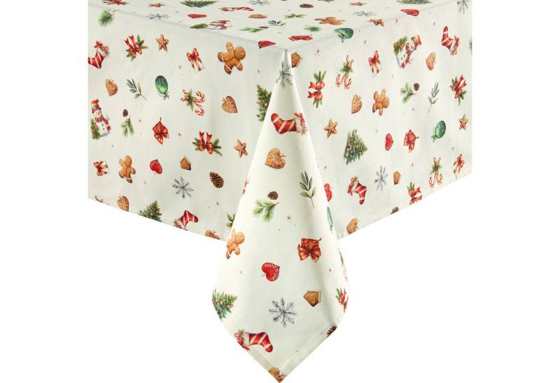 Erwin Müller Tischdecke Tischdecke "Noel", Baumwolle Motiv von Erwin Müller