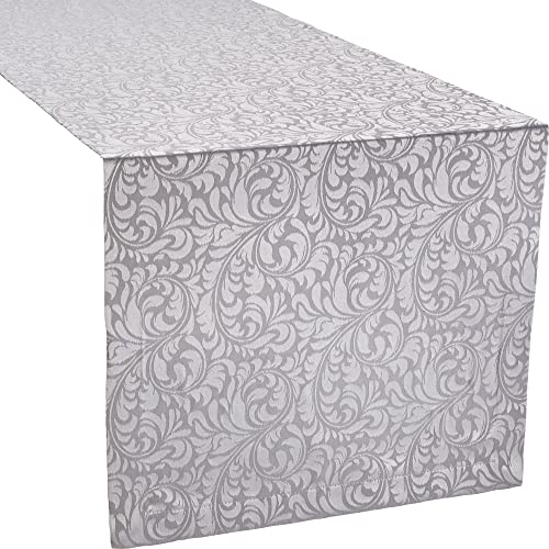 Erwin Müller Tischwäsche, Tischläufer Uni, Serie Hamm Silber Größe 40x170 cm - mit hochwertigem Kuvertsaum und Fleckschutz ausgerüstet Erwin Müller Tischwäsche, Tischläufer Uni, Serie Hamm Silber Größe 40x170 cm - mit hochwertigem Kuvertsaum und Fleckschutz ausgerüstet von Erwin Müller