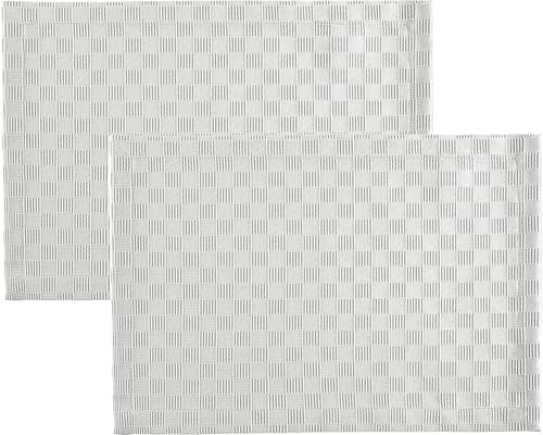 Erwin Müller Tischset 2er-Pack fleckabweisend weiß Größe 35x50 cm Erwin Müller Tischset 2er-Pack fleckabweisend weiß Größe 35x50 cm von Erwin Müller