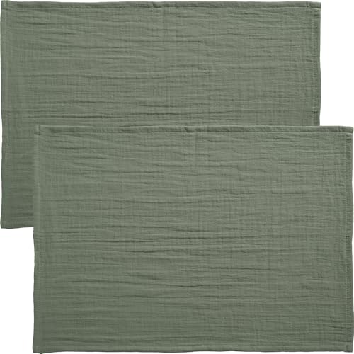 Erwin Müller Tischset Arona 2er-Pack Musselin Salbei Größe 35x50 cm Erwin Müller Tischset Arona 2er-Pack Musselin Salbei Größe 35x50 cm von Erwin Müller