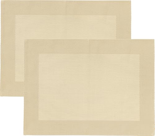 Erwin Müller Tischset Lissabon 2er-Pack abwaschbar beige Größe 33x45 cm Erwin Müller Tischset Lissabon 2er-Pack abwaschbar beige Größe 33x45 cm von Erwin Müller