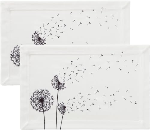 Erwin Müller Tischset Pusteblume 2er-Pack weiß-schwarz Größe 35x50 cm Erwin Müller Tischset Pusteblume 2er-Pack weiß-schwarz Größe 35x50 cm von Erwin Müller