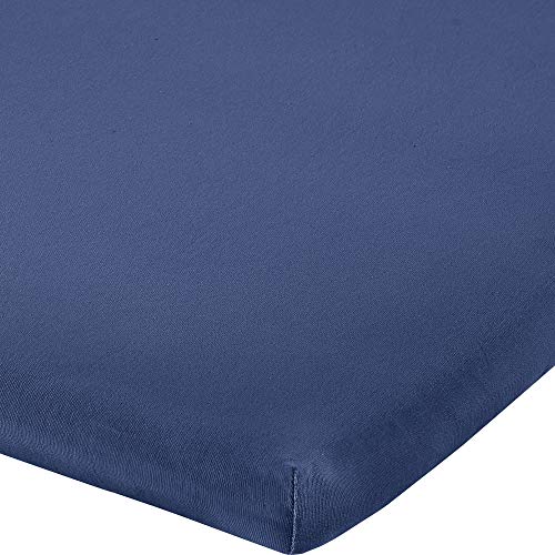 Erwin Müller Topper-Spannbettlaken Freising Elasthan-Jersey-Stretch dunkelblau Größe 120x200-130x220 cm- dehnbar, antipilling, bügelfrei, Rundumgummi (weitere Farben,Größen) Erwin Müller Topper-Spannbettlaken Freising Elasthan-Jersey-Stretch dunkelblau Größe 120x200-130x220 cm- dehnbar, antipilling, bügelfrei, Rundumgummi (weitere Farben,Größen) von Erwin Müller