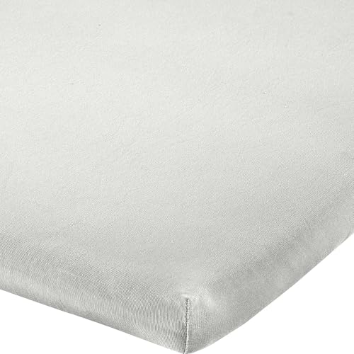 Erwin Müller Topper-Spannbettlaken Freising Elasthan-Jersey-Stretch - weiß Größe 180x200 cm - 200x220 cm - dehnbar, antipilling, bügelfrei, Rundumgummi von Erwin Müller