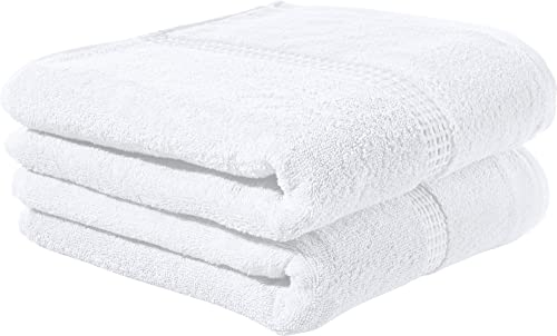 Erwin Müller Walk-Frottier Duschtuch 2er-Pack Mannheim Uni weiß Größe 70x140 cm - schnell trocknend und extra saugstark, praktisch durch beidseitige Schlaufen, 100% Baumwolle Erwin Müller Walk-Frottier Duschtuch 2er-Pack Mannheim Uni weiß Größe 70x140 cm - schnell trocknend und extra saugstark, praktisch durch beidseitige Schlaufen, 100% Baumwolle von Erwin Müller