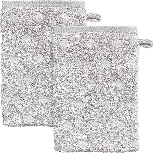 Erwin Müller Walk-Frottier Waschhandschuh 2er-Pack Baden Baden - extra saugstark, schnell trocknend, samtweich - hellgrau Größe 15x21 cm Erwin Müller Walk-Frottier Waschhandschuh 2er-Pack Baden Baden - extra saugstark, schnell trocknend, samtweich - hellgrau Größe 15x21 cm von Erwin Müller