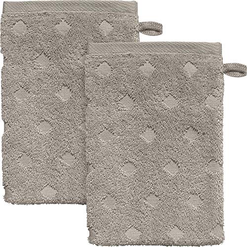 Erwin Müller Walk-Frottier Waschhandschuh 2er-Pack Baden Baden - extra saugstark, schnell trocknend, samtweich - Taupe Größe 15x21 cm Erwin Müller Walk-Frottier Waschhandschuh 2er-Pack Baden Baden - extra saugstark, schnell trocknend, samtweich - Taupe Größe 15x21 cm von Erwin Müller