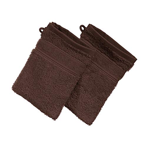 Erwin Müller Waschhandschuh Karlsruhe 2er- Pack 100% Baumwolle Dunkelbraun Größe 15x21 cm - extrem saugstark, leicht, flauschig weich, hautschmeichelnd (weitere Farben) Erwin Müller Waschhandschuh Karlsruhe 2er- Pack 100% Baumwolle Dunkelbraun Größe 15x21 cm - extrem saugstark, leicht, flauschig weich, hautschmeichelnd (weitere Farben) von Erwin Müller