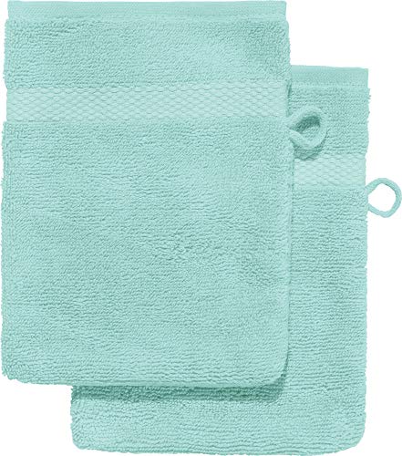 Erwin Müller Waschhandschuh Sindelfingen 2er-Pack Walk-Frottier - Kochfest Mint Größe 15x21 cm Erwin Müller Waschhandschuh Sindelfingen 2er-Pack Walk-Frottier - Kochfest Mint Größe 15x21 cm von Erwin Müller