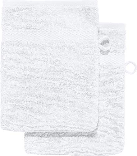Erwin Müller Waschhandschuh Sindelfingen 2er-Pack Walk-Frottier - Kochfest weiß Größe 15x21 cm Erwin Müller Waschhandschuh Sindelfingen 2er-Pack Walk-Frottier - Kochfest weiß Größe 15x21 cm von Erwin Müller