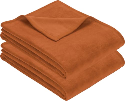 Erwin Müller Wohndecke, Wolldecke, Kuscheldecke 2er- Pack - strapazierstark, weich, temparaturausgleichend (weitere Farben, Größen) Erwin Müller Wohndecke, Wolldecke, Kuscheldecke 2er- Pack - strapazierstark, weich, temparaturausgleichend (weitere Farben, Größen) von Erwin Müller