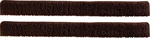 Erwin Müller Zugluftstopper 2er-Pack - Türstopper - Windstopper - für Fenster und Türen - Premium-Qualität - Schurwolle - braun 100 cm von Erwin Müller