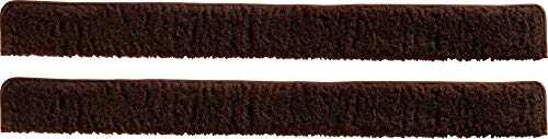 Erwin Müller Zugluftstopper 2er-Pack - Türstopper - Windstopper - für Fenster und Türen - Premium-Qualität - Schurwolle - braun 80 cm von Erwin Müller