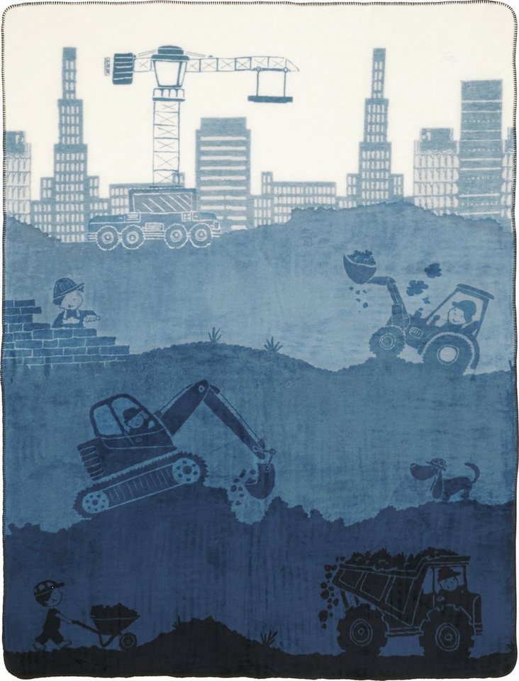 Kinderdecke Kinderdecke, Erwin Müller, Baumwollmischung Motiv Kinderdecke Kinderdecke, Erwin Müller, Baumwollmischung Motiv von Erwin Müller