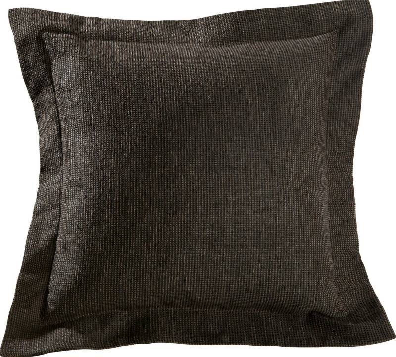 Erwin Müller Kissenbezug Kissenhülle, Chenille-Jacquard Uni von Erwin Müller
