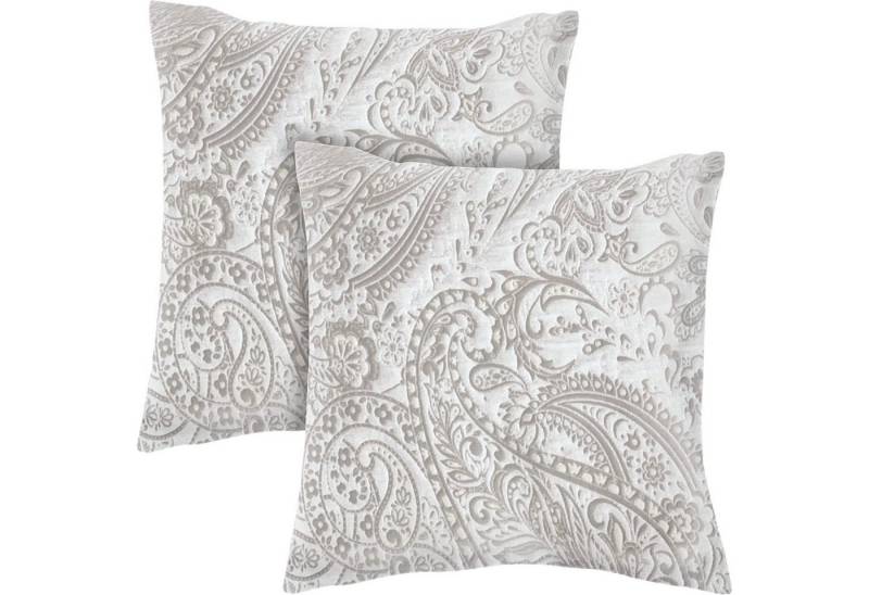 Erwin Müller Kissenbezug Kissenhülle 2er-Pack, Paisley von Erwin Müller