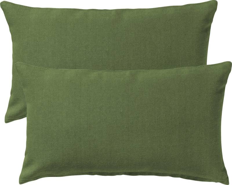 Erwin Müller Kissenbezug Kissenhülle "London" 2er-Pack, Baumwolle Uni von Erwin Müller