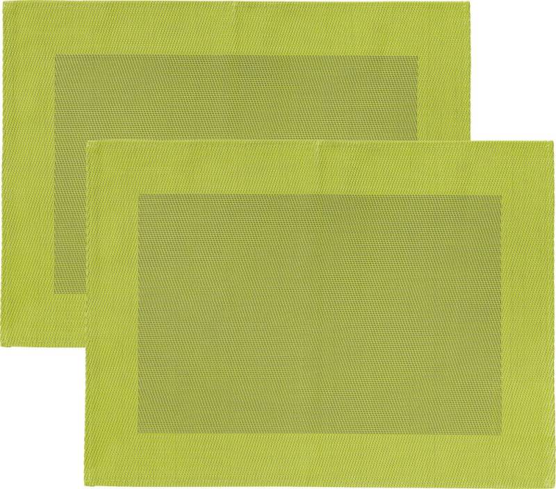 Erwin Müller Platzset Tischset "Lissabon" 2er-Pack, (2-St), abwaschbar Uni von Erwin Müller